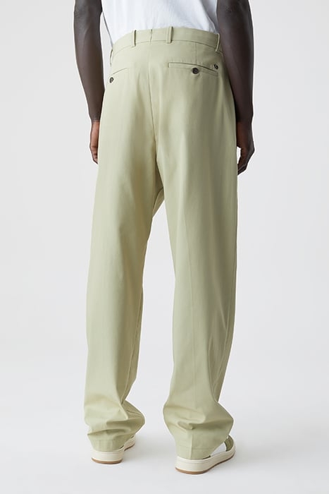 LIVINGTON WIDE PANTS LIGHT MOSS GREEN 2