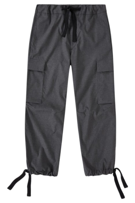 FREEPORT WIDE PANTS DARK GREY MELANGE 4