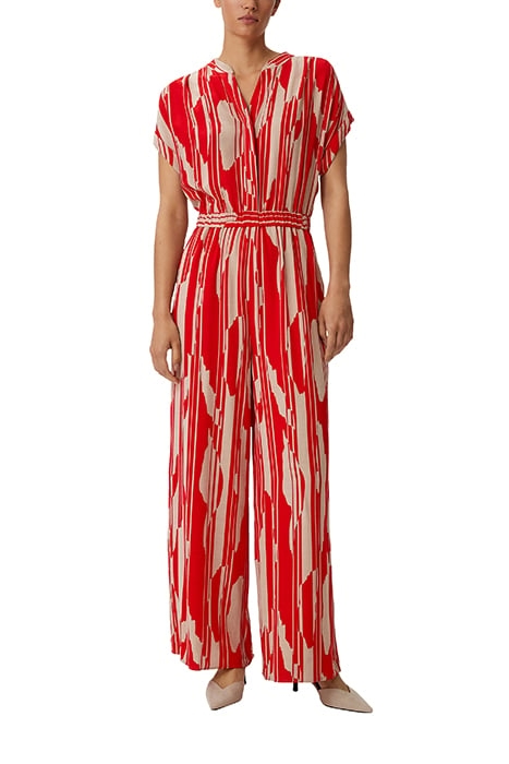 COMMA JUMPSUITE RED 4