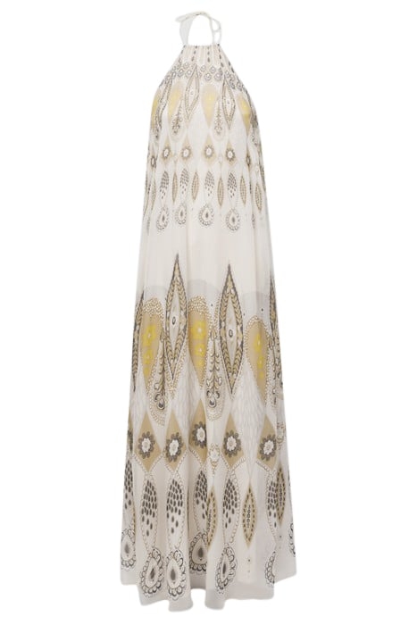 LIZA-PRINTED MAXI DRESS YELLOW 3