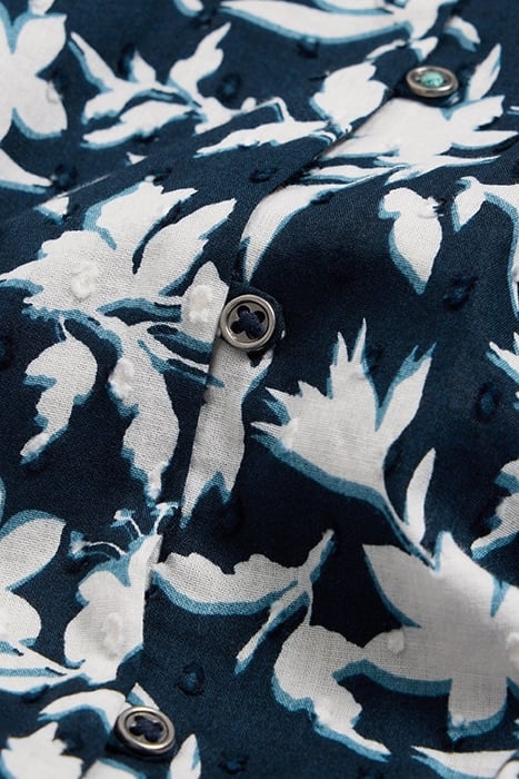 RAE  COTTON VEST NAVY PRINTED 4