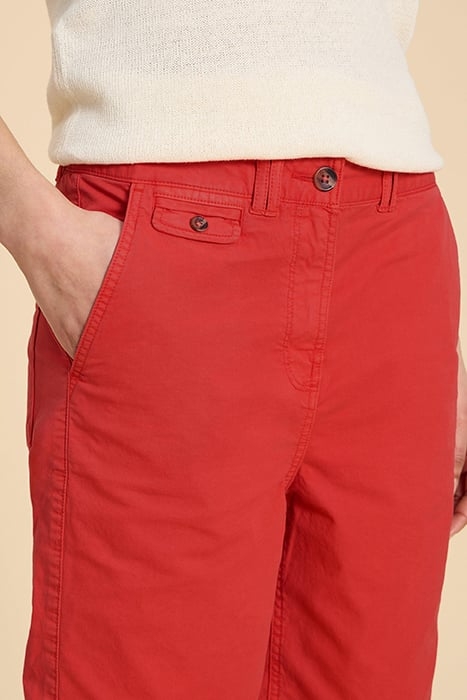 HAYLEY  CHINO SHORTS BRIGHT RED 3