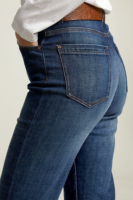 DENIM STRAIGHT HIGH WAIST JEANS 3