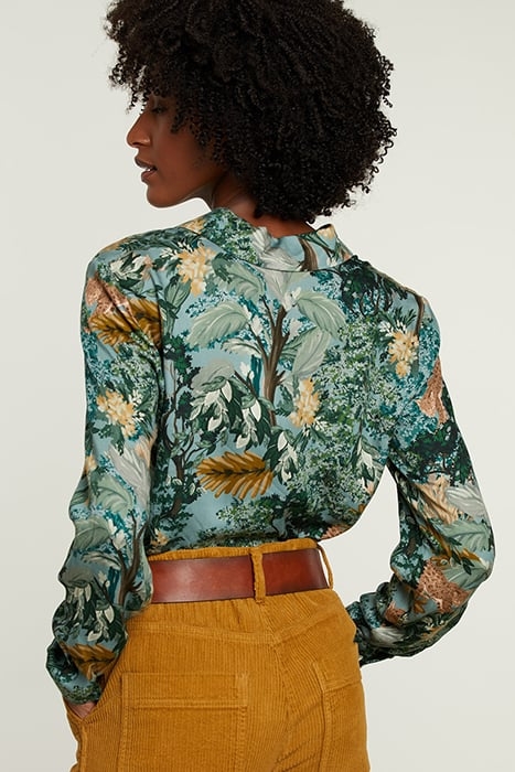 MULTI VISCOSE BLOUSE WITH BUTTONS 2