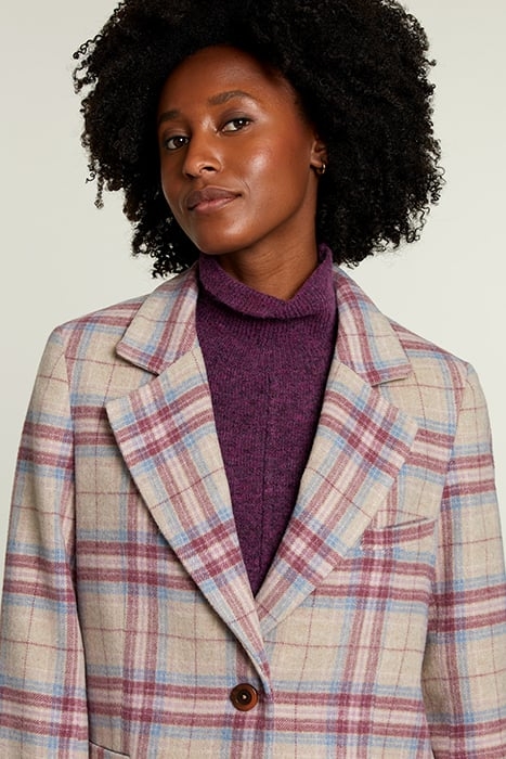 MULTI CHECKED FITTED BLAZER 4