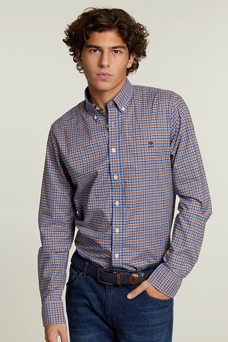 CUSTOM FIT CHECKED SHIRT MULTI 1