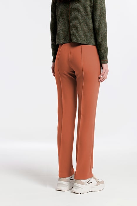 PLAIN WAVE LOOPS ZUPRA TROUSERS WASHED RED 2