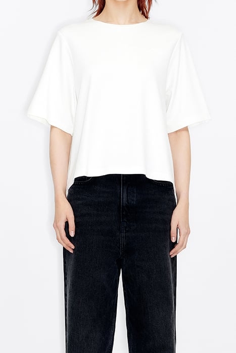 IVORY PONTE DI ROMA SHORT T-SHIRT 1