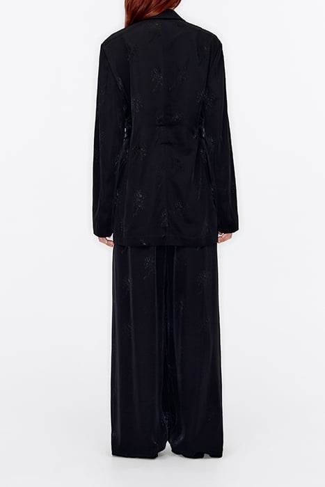 BLACK FLUID JACQUARD BLAZER 2