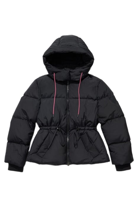 SHORT BLACK DOWN PUFFER JACKET 3