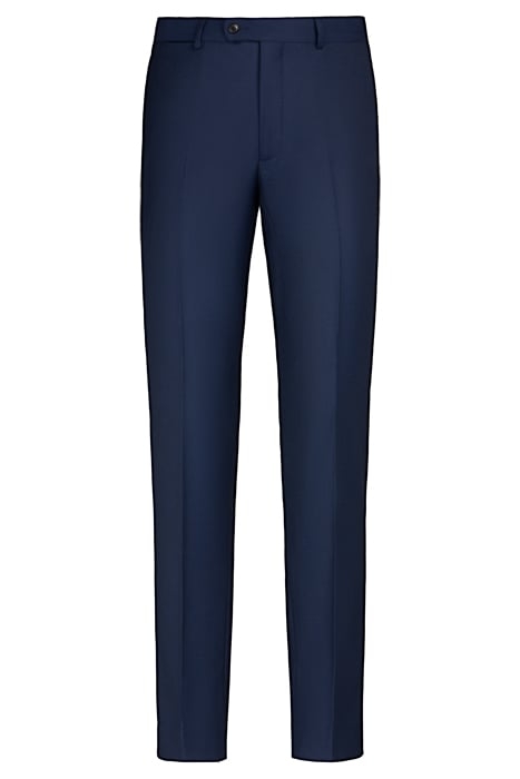 BLUE BIRD'S EYE SLIM LEG STRAIGHT TROUSERS 3