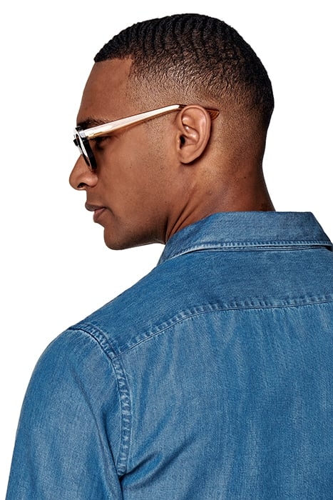 BLUE SLIM FIT SHIRT 8