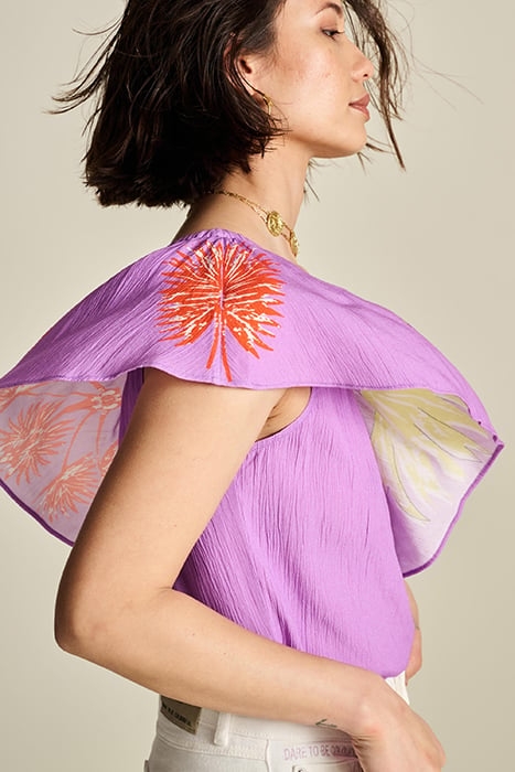 TOP - LILAC FLOWER PURPLE 7