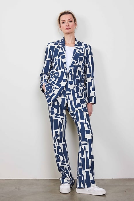 TRAVEL BLAZER MIDA PRINT DARK BLUE WITH GALAXY 2.0 PRINT 2