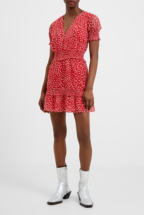 BILLI RECY HALLIE SHORT DRESS RED 1