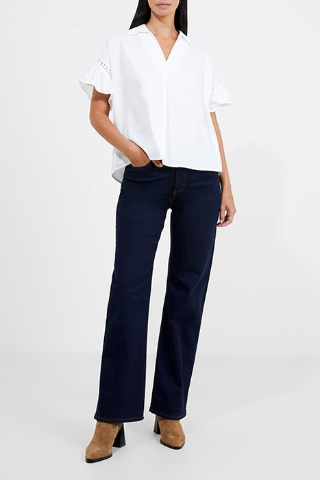 SINDEY COTTON SATIN SHIRT WHITE 3