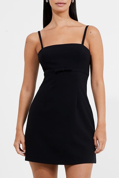 WHISER RUTH BOW DRESS BLACK 1