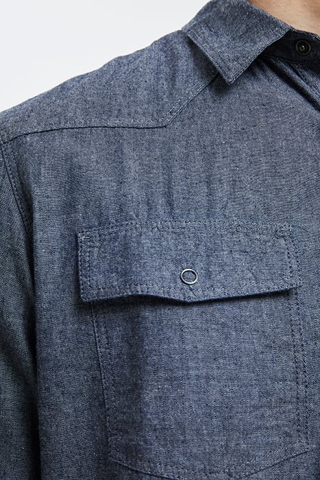 DENIM WESTERN SHIRT BLUE 7