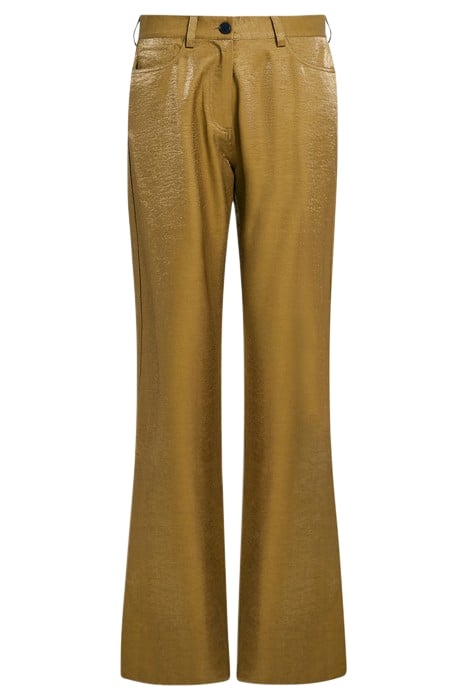 CAMMIE SHIMMER TROUSERS BROWN 5
