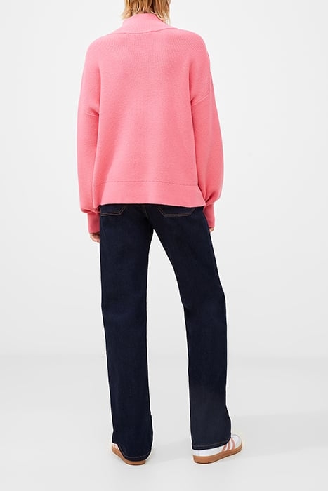 BABYSOFT HALF ZIP JUMPER RED 2