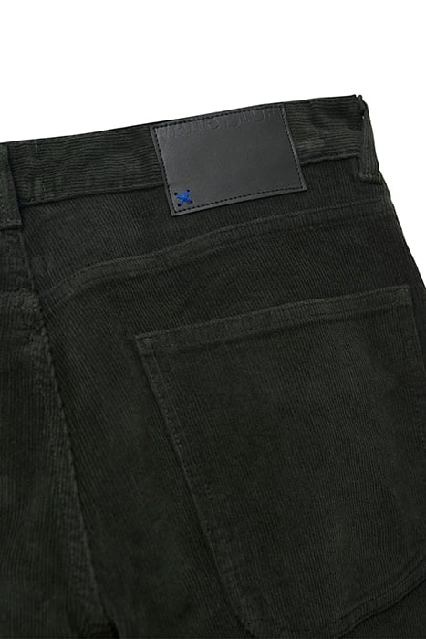 CROSBY CORD TROUSER DARK GREEN 7