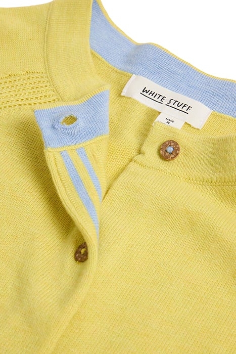 LULU CARDI BRIGHT YELLOW 3