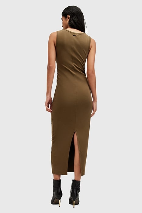 KATARINA DRESS OLIVE GREEN 2