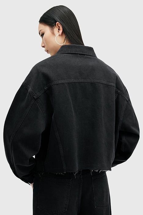 PIPER STUD SHACKET BLACK 2