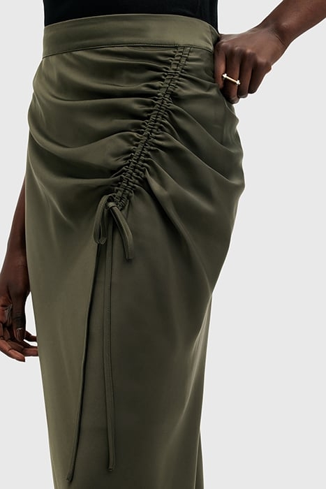 ALEXIA SKIRT TARMAC GREEN 8