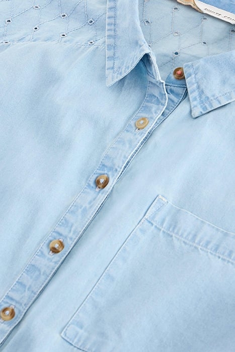 PIPER BRODERIE JUMPSUIT MID DENIM 2