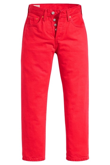 501 STRAIGHT JEANS RED 4
