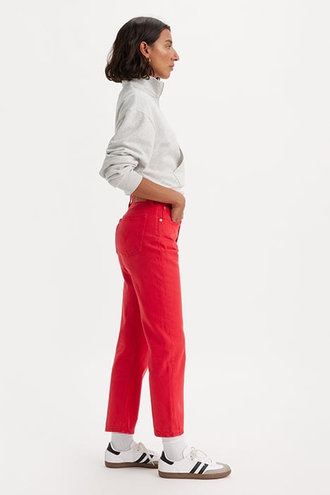 501 STRAIGHT JEANS RED 5