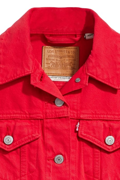 ORIGINAL DENIM JACKET RED 4