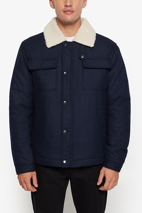 QUINNSI WOOL LIKE + DEEP MARINE 1