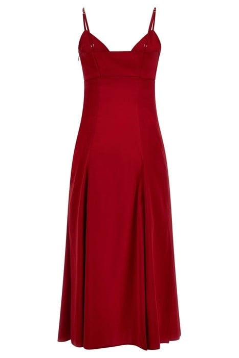SL MONIQUE DRESS CHILI RED 4