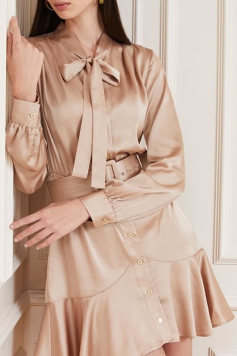 DIANNE DRESS FAWN TAUPE 6