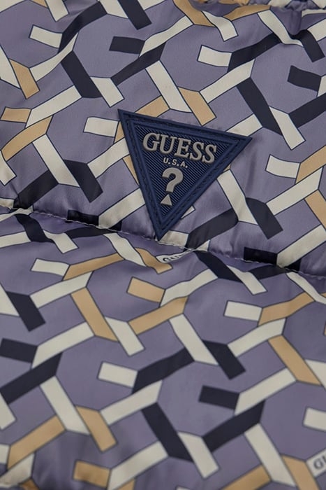 SUPER LIGHT PUFFA VEST G CHAIN BLUE AOP 6