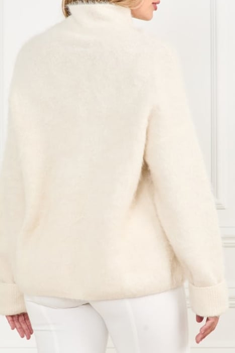 TANYA PULLOVER SWEAT PALE PEARL 2