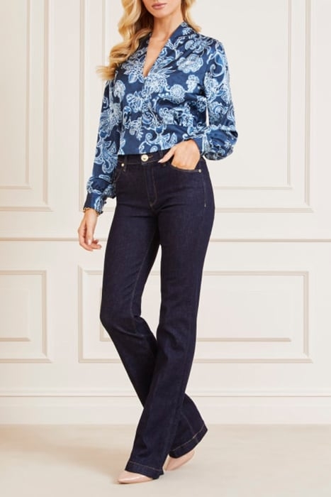 SEXY BOOT MARA DENIM FLARED RINSE 6