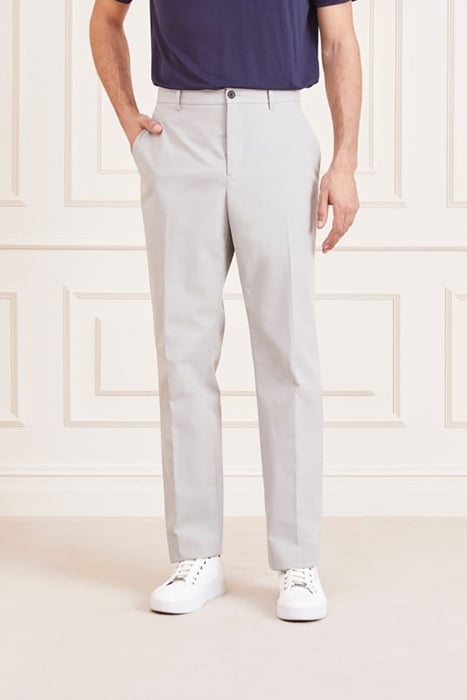 ROGER CLASSIC CHINO DOLPHIN TAILORED PANT GREY 1