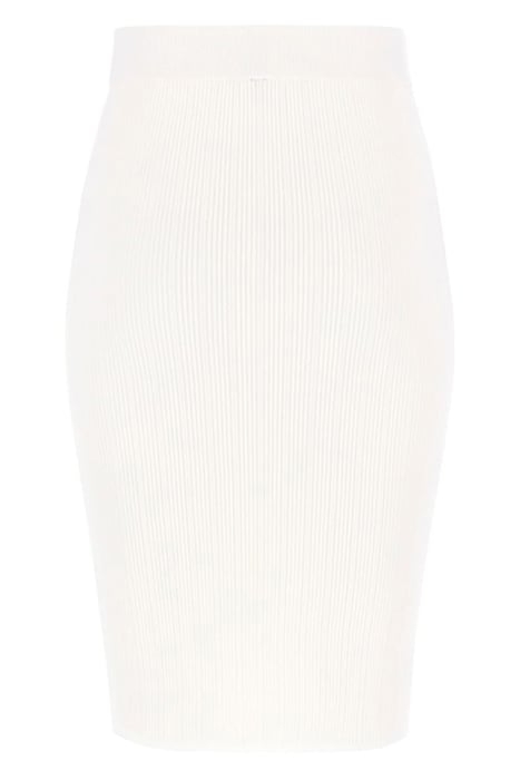 ANDROMEDA STITCHED PALE MINI SKIRT PEARL 5