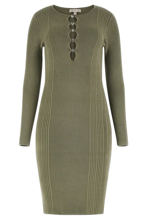 LS ALPHABET CHARM MELISSA DRS LICHEN LEAF GREEN 4