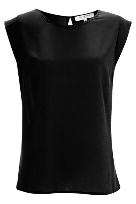 POLLY PLAINS CAPPEDTEE BLACK 1