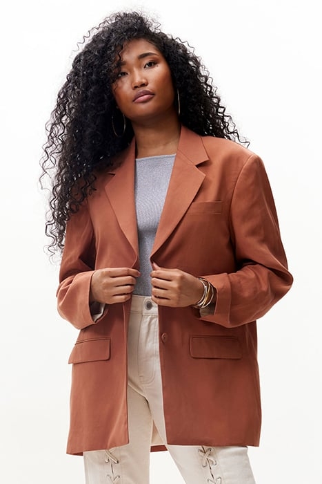 OVERSIZED BLAZER COPPER 1
