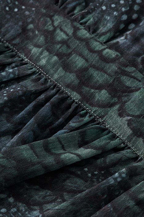 WRAP TOP FEATHER BOTTLE GREEN 7