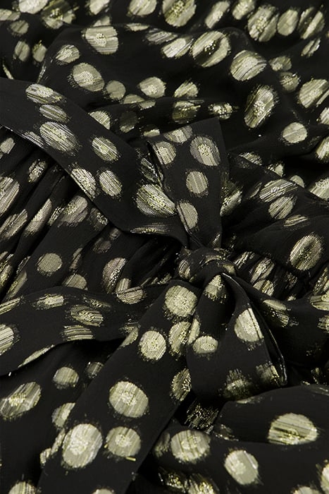 ROXY DRESS BLACK/GOLD 5