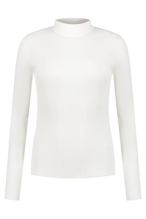 JOLIE RIB TOP STAR WHITE 1