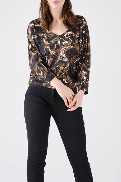 T-SHIRT LONG SLEEVES 21102050 BLACK 1