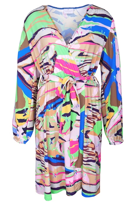 DRESS MILANO MULTICOLOR ZEBRA 1