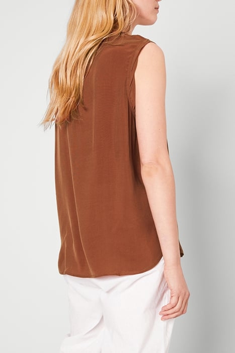 SLEEVELESS ROUND NECK TOP BUCHETTE 2